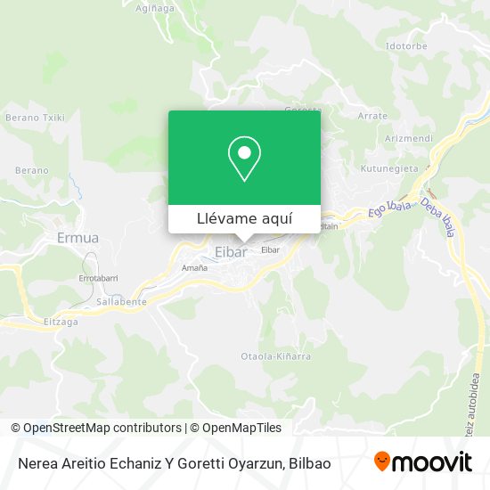 Mapa Nerea Areitio Echaniz Y Goretti Oyarzun