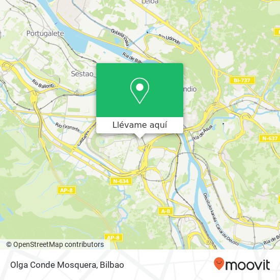 Mapa Olga Conde Mosquera