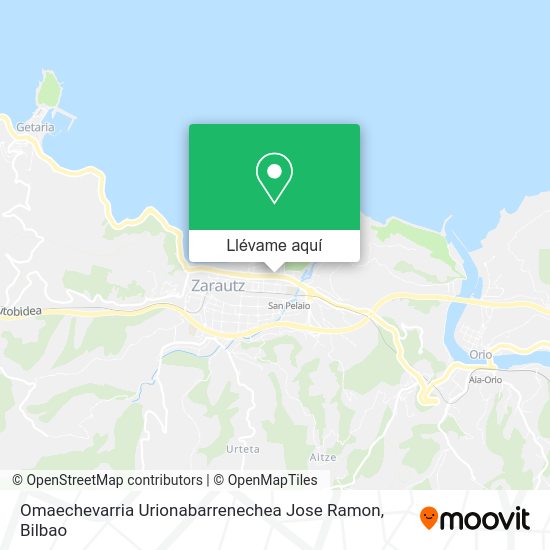 Mapa Omaechevarria Urionabarrenechea Jose Ramon