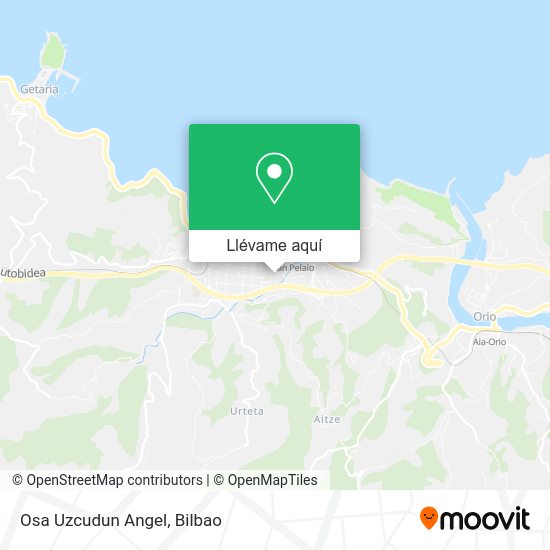 Mapa Osa Uzcudun Angel