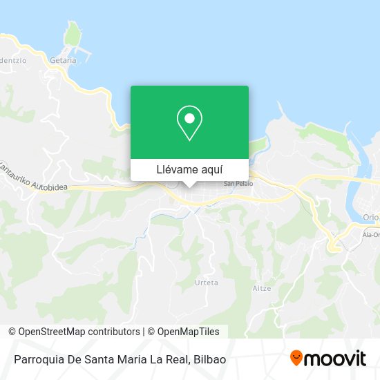 Mapa Parroquia De Santa Maria La Real