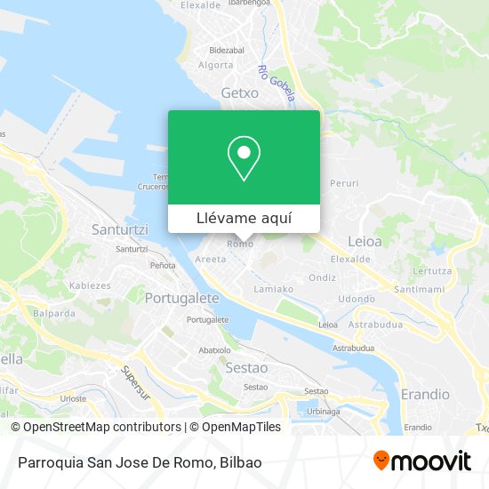 Mapa Parroquia San Jose De Romo
