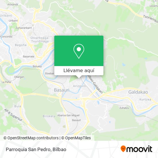 Mapa Parroquia San Pedro