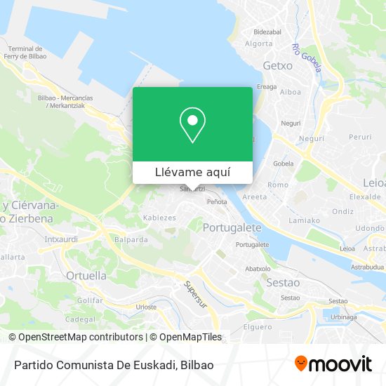 Mapa Partido Comunista De Euskadi