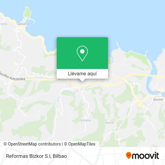 Mapa Reformas Bizkor S.l