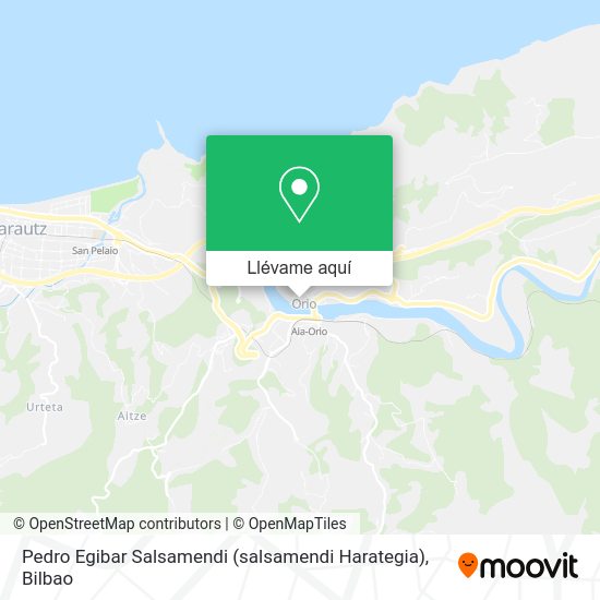 Mapa Pedro Egibar Salsamendi (salsamendi Harategia)