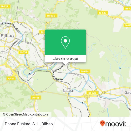 Mapa Phone Euskadi S. L.