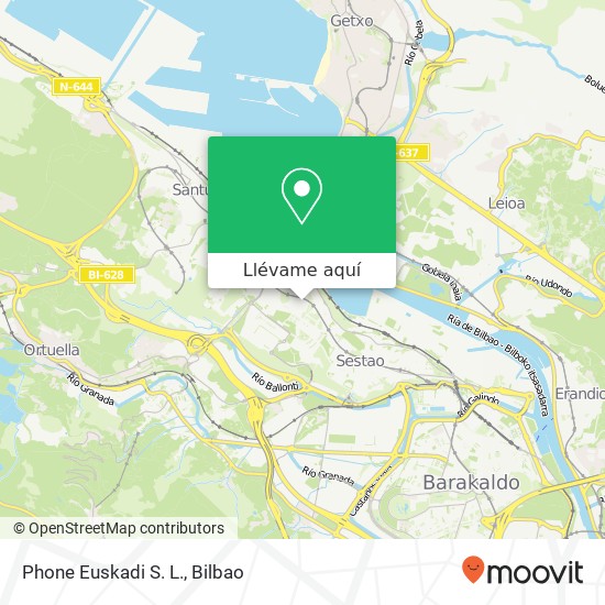 Mapa Phone Euskadi S. L.