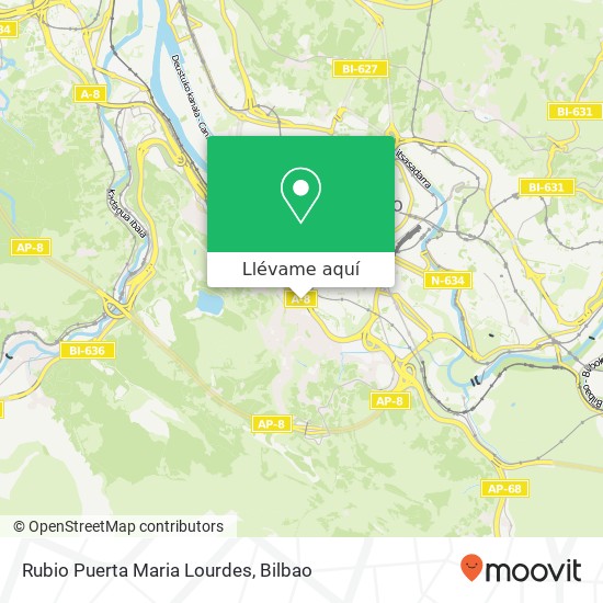 Mapa Rubio Puerta Maria Lourdes