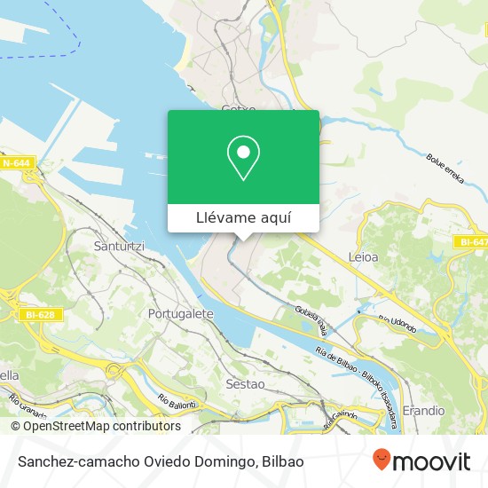 Mapa Sanchez-camacho Oviedo Domingo