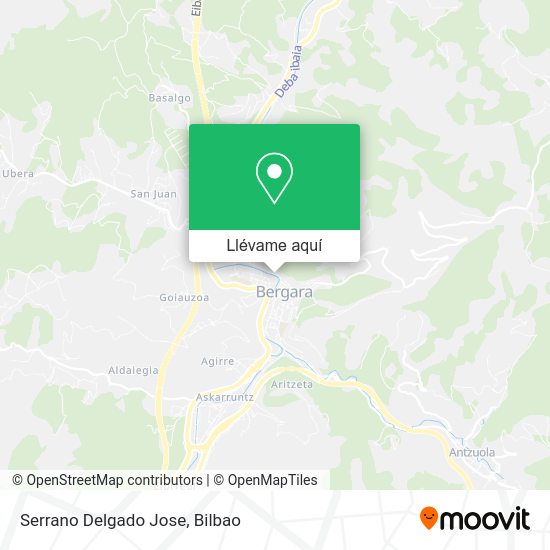 Mapa Serrano Delgado Jose