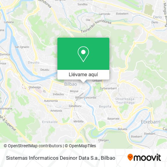 Mapa Sistemas Informaticos Desinor Data S.a.