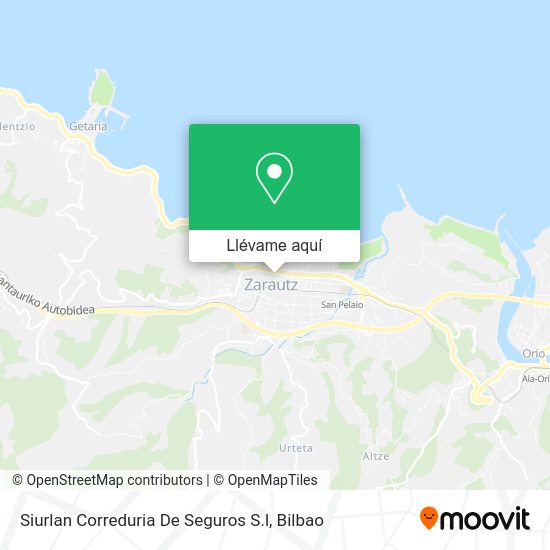 Mapa Siurlan Correduria De Seguros S.l