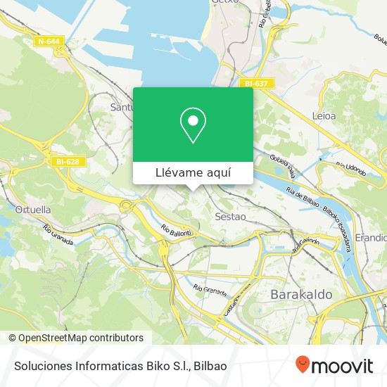 Mapa Soluciones Informaticas Biko S.l.