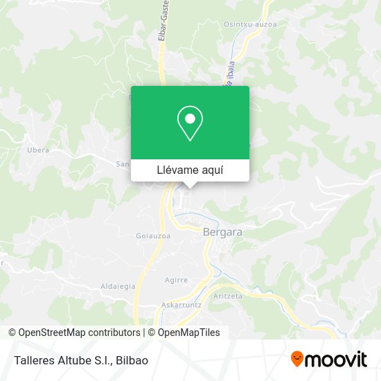 Mapa Talleres Altube S.l.