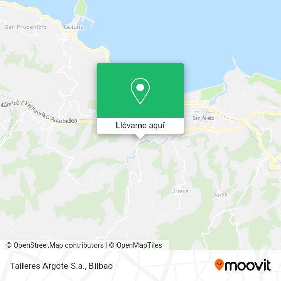 Mapa Talleres Argote S.a.