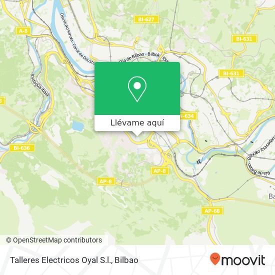 Mapa Talleres Electricos Oyal S.l.