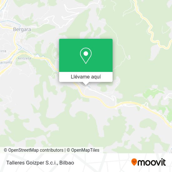 Mapa Talleres Goizper S.c.i.