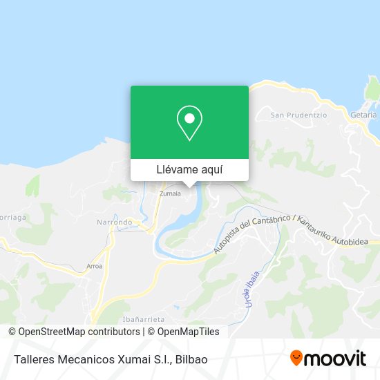 Mapa Talleres Mecanicos Xumai S.l.
