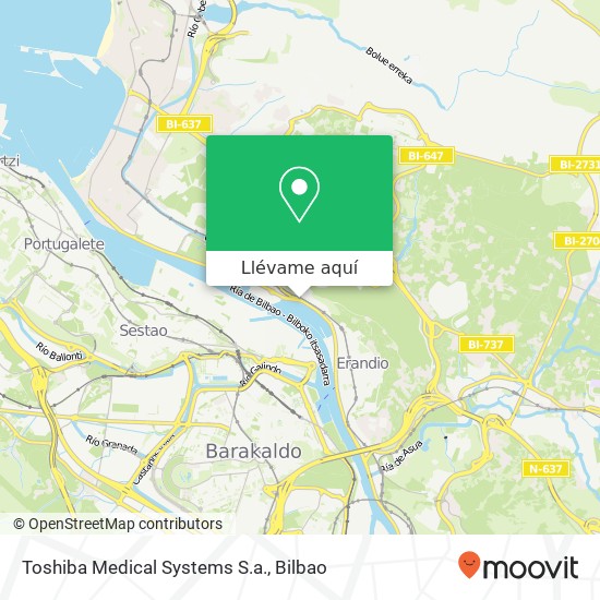 Mapa Toshiba Medical Systems S.a.