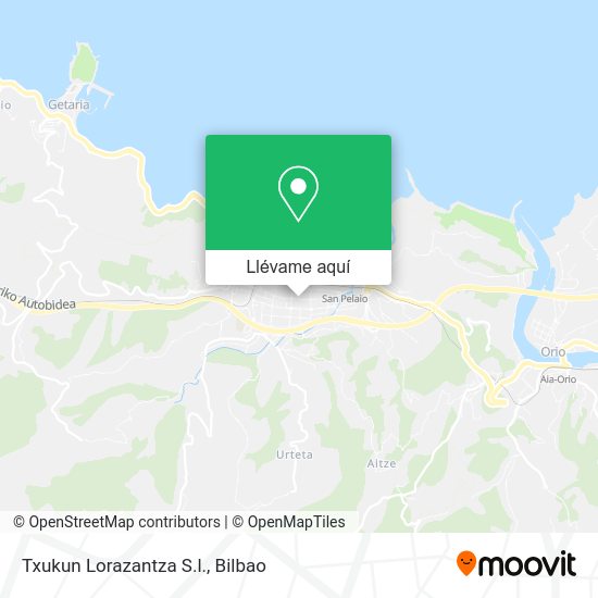 Mapa Txukun Lorazantza S.l.