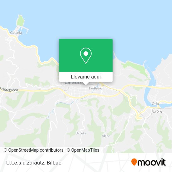 Mapa U.t.e.s.u.zarautz
