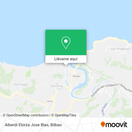Mapa Alberdi Elorza Jose Blas