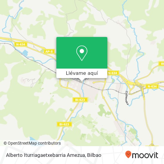 Mapa Alberto Iturriagaetxebarria Amezua