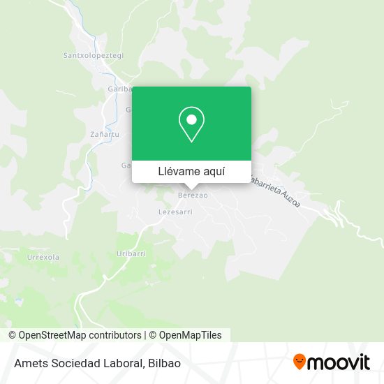 Mapa Amets Sociedad Laboral