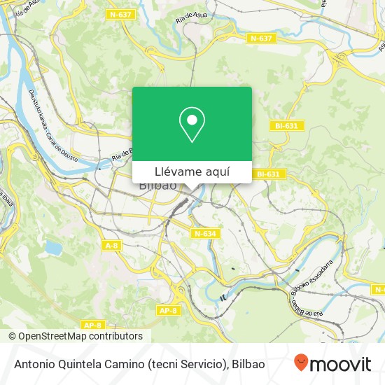 Mapa Antonio Quintela Camino (tecni Servicio)