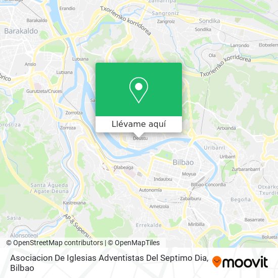 Mapa Asociacion De Iglesias Adventistas Del Septimo Dia