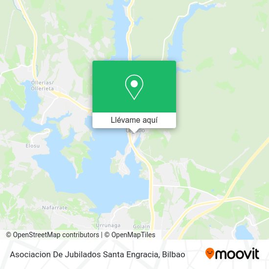 Mapa Asociacion De Jubilados Santa Engracia