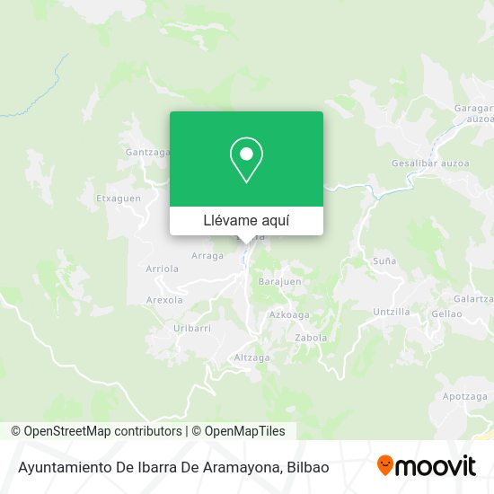 Mapa Ayuntamiento De Ibarra De Aramayona