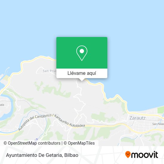 Mapa Ayuntamiento De Getaria