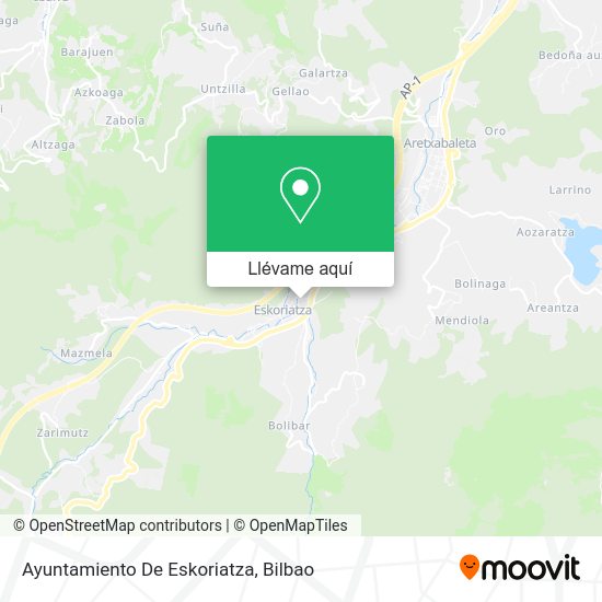 Mapa Ayuntamiento De Eskoriatza