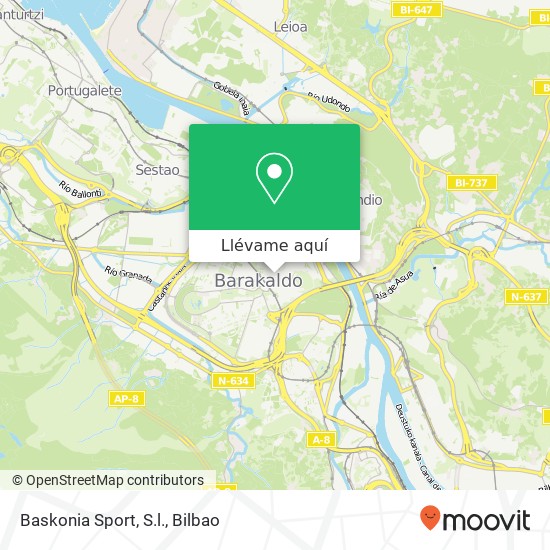 Mapa Baskonia Sport, S.l.