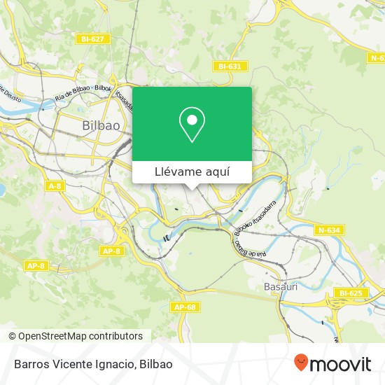 Mapa Barros Vicente Ignacio