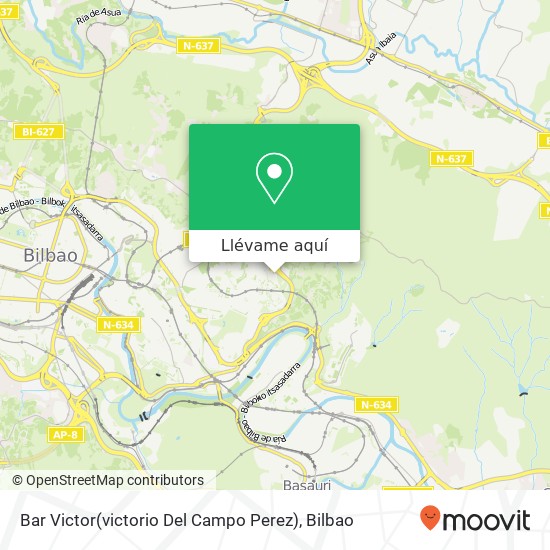Mapa Bar Victor(victorio Del Campo Perez)
