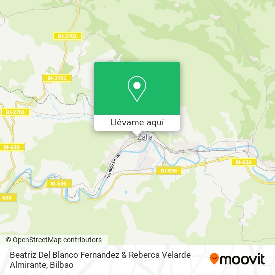 Mapa Beatriz Del Blanco Fernandez & Reberca Velarde Almirante