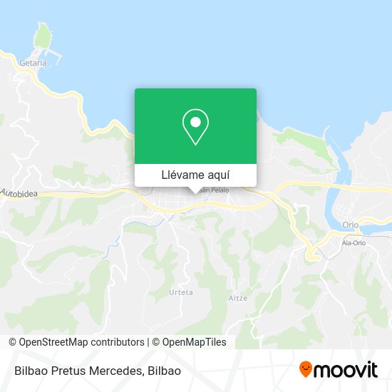 Mapa Bilbao Pretus Mercedes