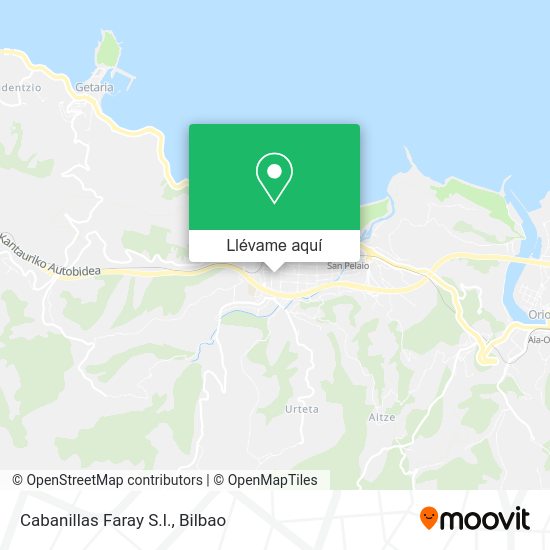 Mapa Cabanillas Faray S.l.