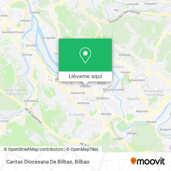 Mapa Caritas Diocesana De Bilbao