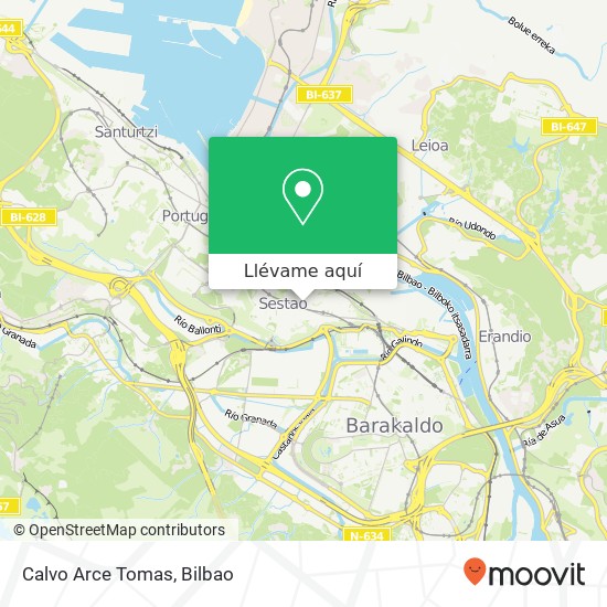 Mapa Calvo Arce Tomas