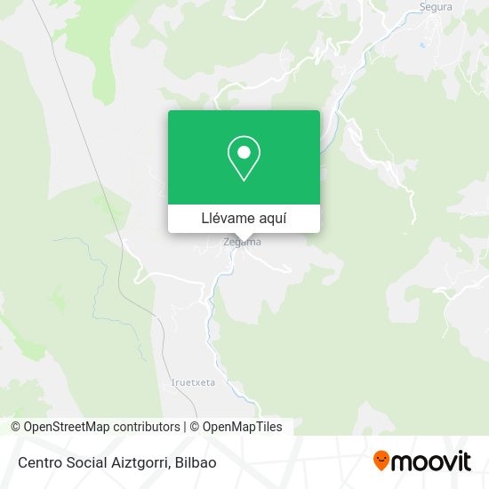 Mapa Centro Social Aiztgorri