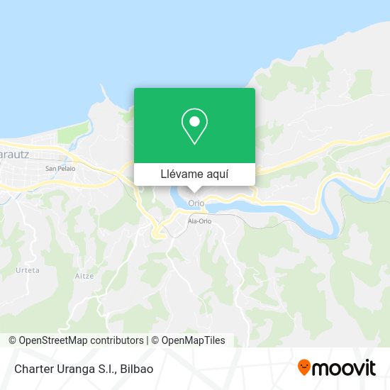 Mapa Charter Uranga S.l.