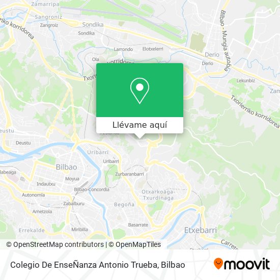 Mapa Colegio De EnseÑanza Antonio Trueba