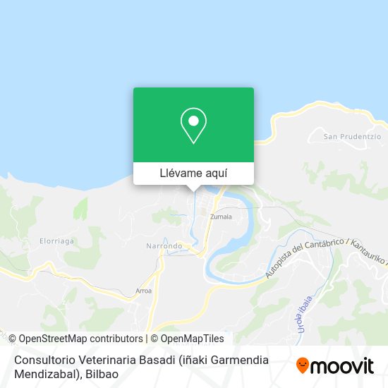 Mapa Consultorio Veterinaria Basadi (iñaki Garmendia Mendizabal)