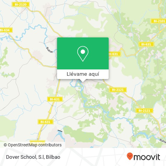 Mapa Dover School, S.l