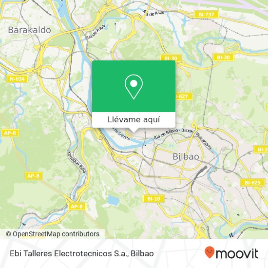 Mapa Ebi Talleres Electrotecnicos S.a.