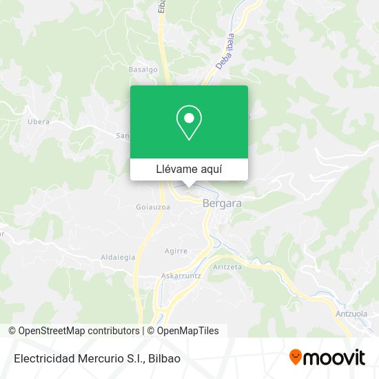 Mapa Electricidad Mercurio S.l.